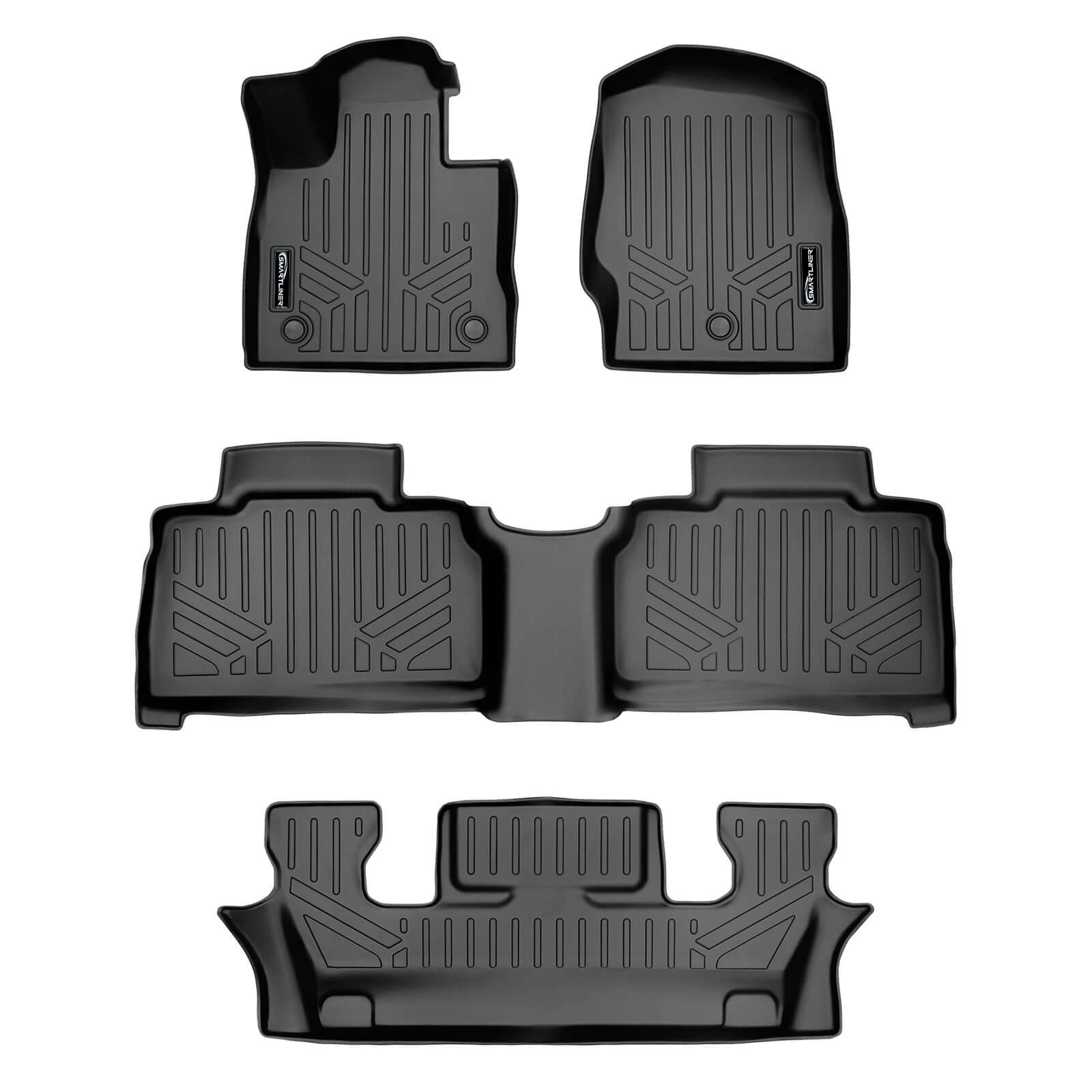 SMARTLINER AUTO™ Custom Fit Floor Liners For for 2020-2025 Ford Explorer Smartliner USA