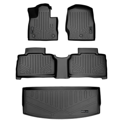 SMARTLINER Custom Fit Floor Liners For for 2020-2025 Ford Explorer 7 Passenger Smartliner USA