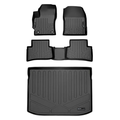 SMARTLINER Custom Fit Floor Liners For 2019-2025 Toyota Corolla Hatchback (No Tire Repair Kit) Smartliner USA
