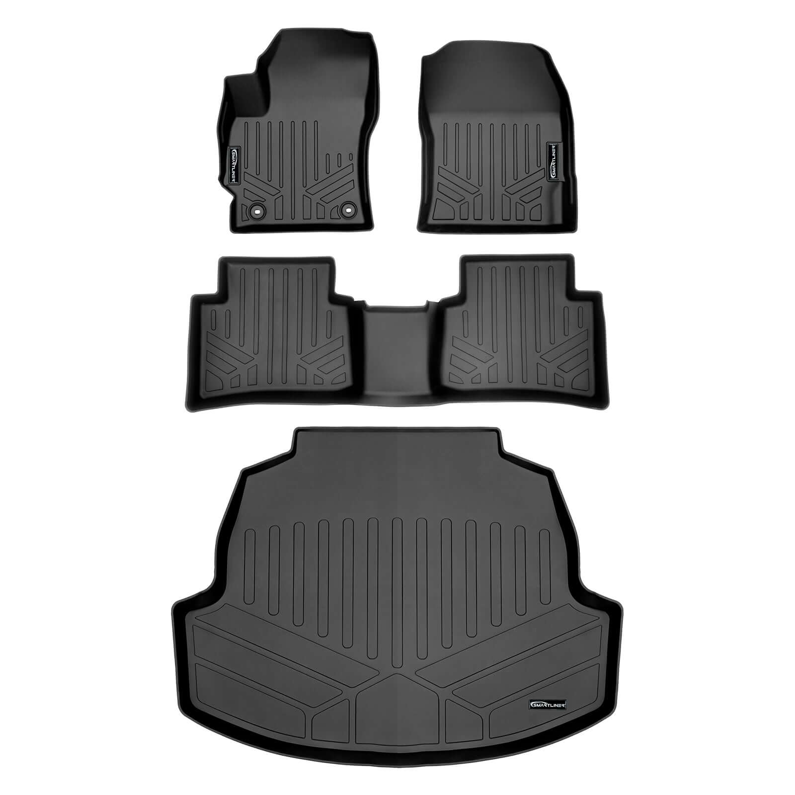 SMARTLINER Custom Fit Floor Liners For 2020-2025 Toyota Corolla Sedan Smartliner USA
