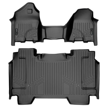 SmartCoverage™ Custom Fit Floor Liners For 2019 - 2024 Ram 1500 Crew Cab Vinyl Floor with 1st Row Bench Seat Smartliner USA