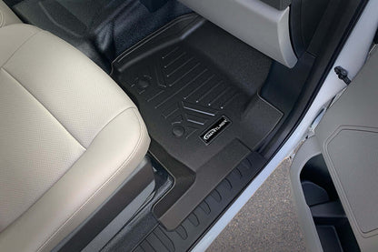 SMARTLINER Custom Fit Floor Liners For 2017-2025 Ford F-250|F-350 SuperCab with 1st Row Bench Seat with Vinyl Flooring | No OTH Smartliner USA