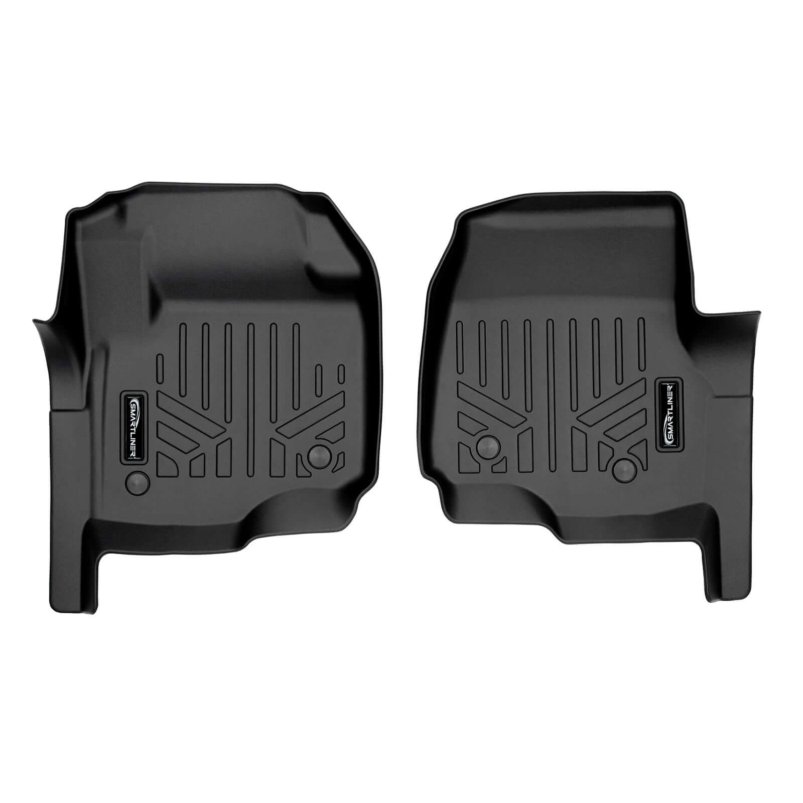 SMARTLINER Custom Fit Floor Liners For 2017-2025 SuperCab with Vinyl Flooring & Bucket Seats Smartliner USA