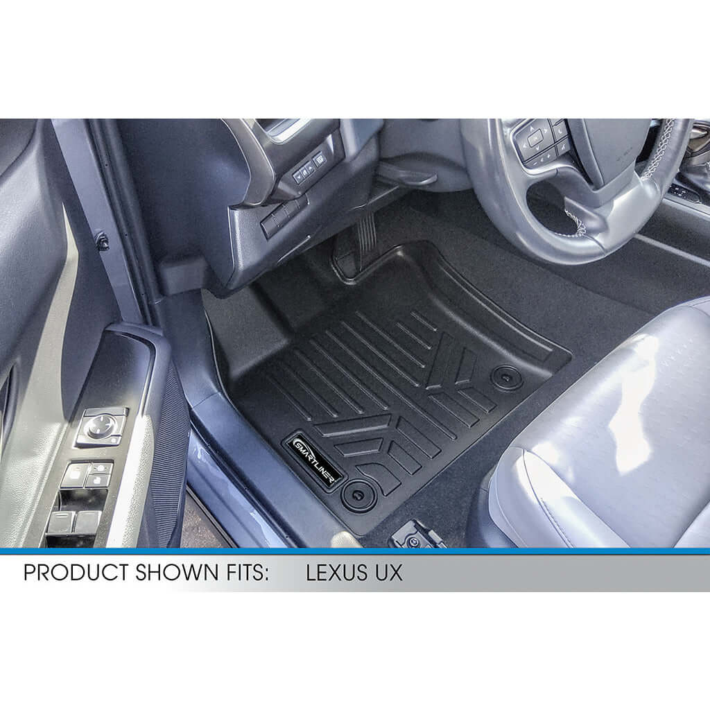 SMARTLINER Custom Fit Floor Liners For 2019-2022 Lexus UX Non Hybrid Models Smartliner USA