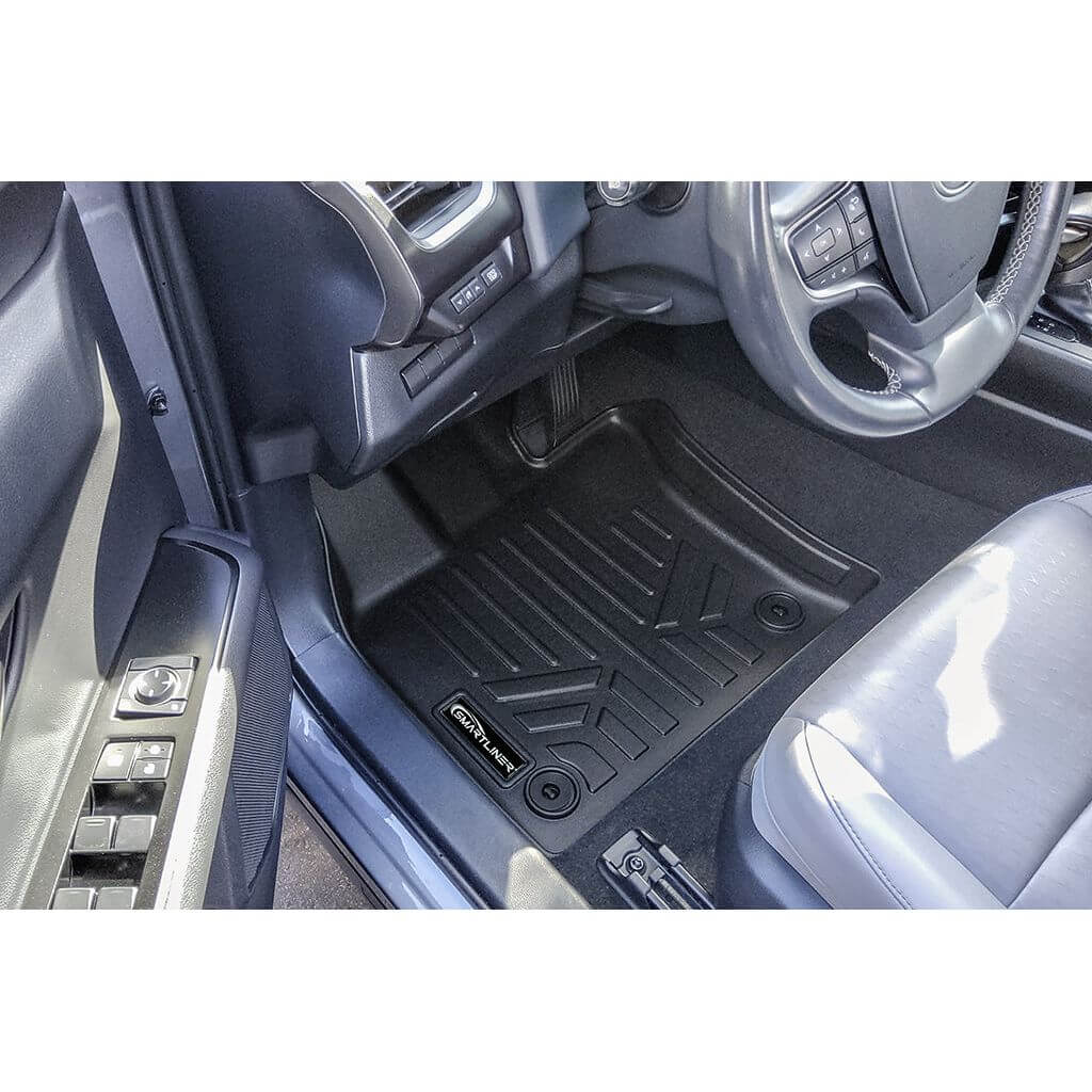SMARTLINER Custom Fit Floor Liners For 2019-2025 Lexus UX Hybrid (Only Fits Models With Subwoofer in Cargo Area) Smartliner USA