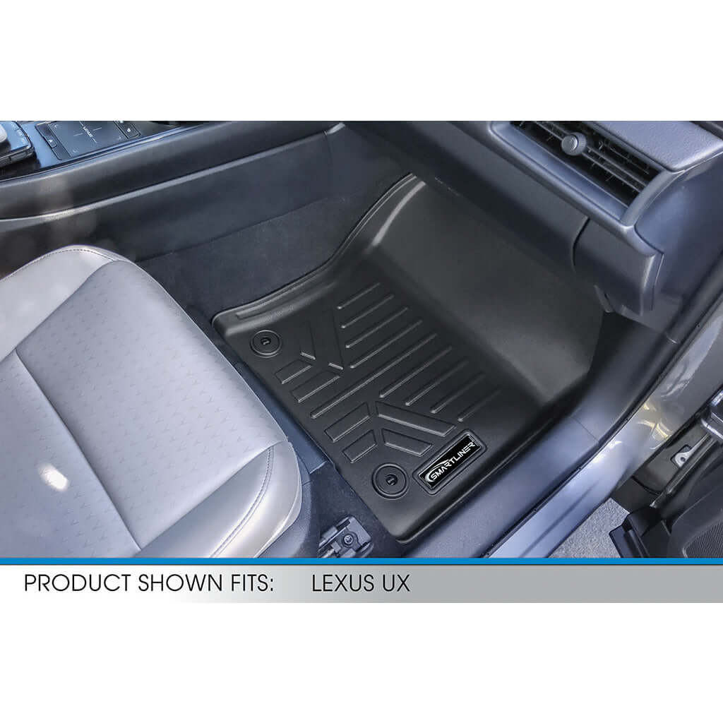 SMARTLINER Custom Fit Floor Liners For 2019-2022 Lexus UX Non Hybrid Models Smartliner USA