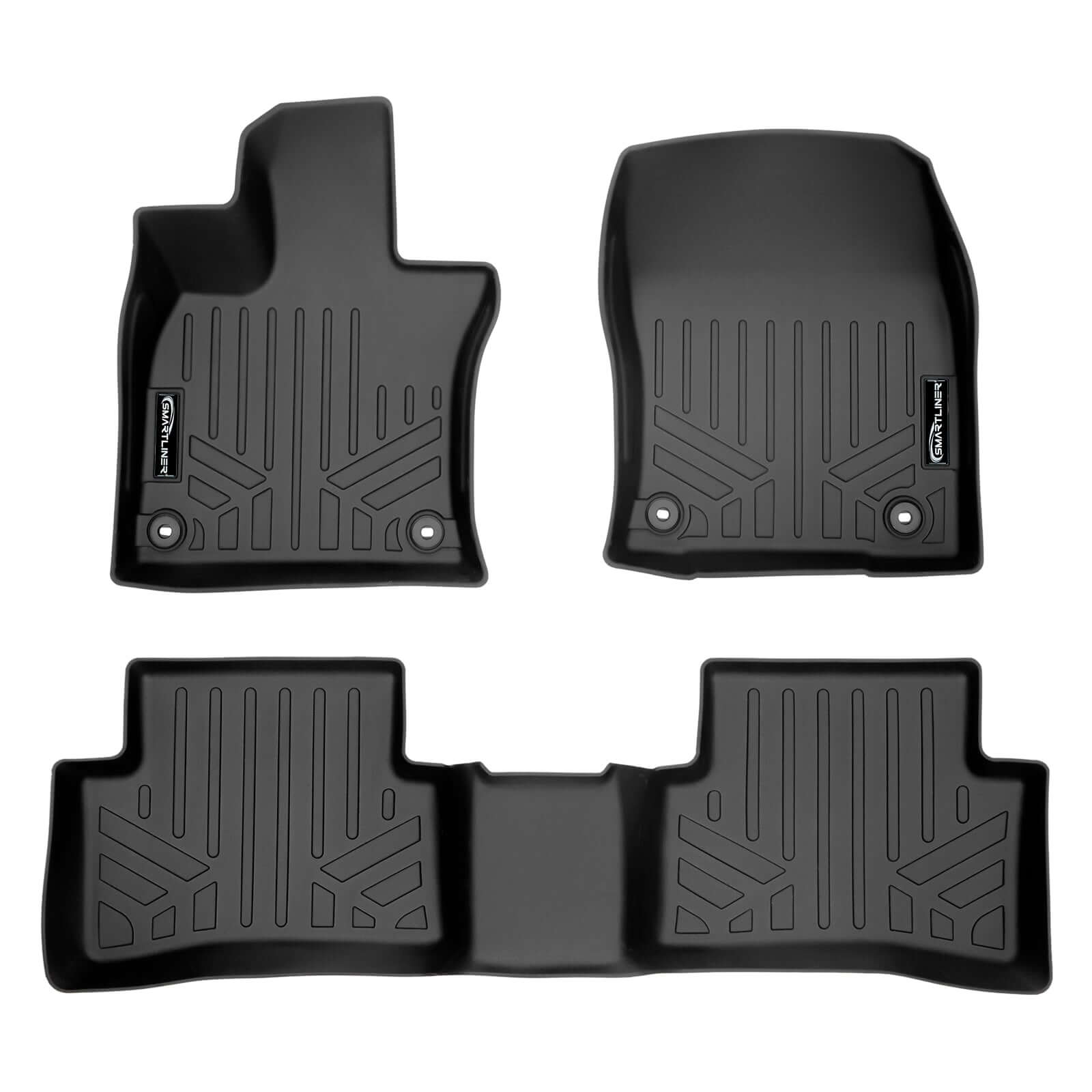 SMARTLINER Custom Fit Floor Liners For 2019-2022 Lexus UX Non Hybrid Models Smartliner USA