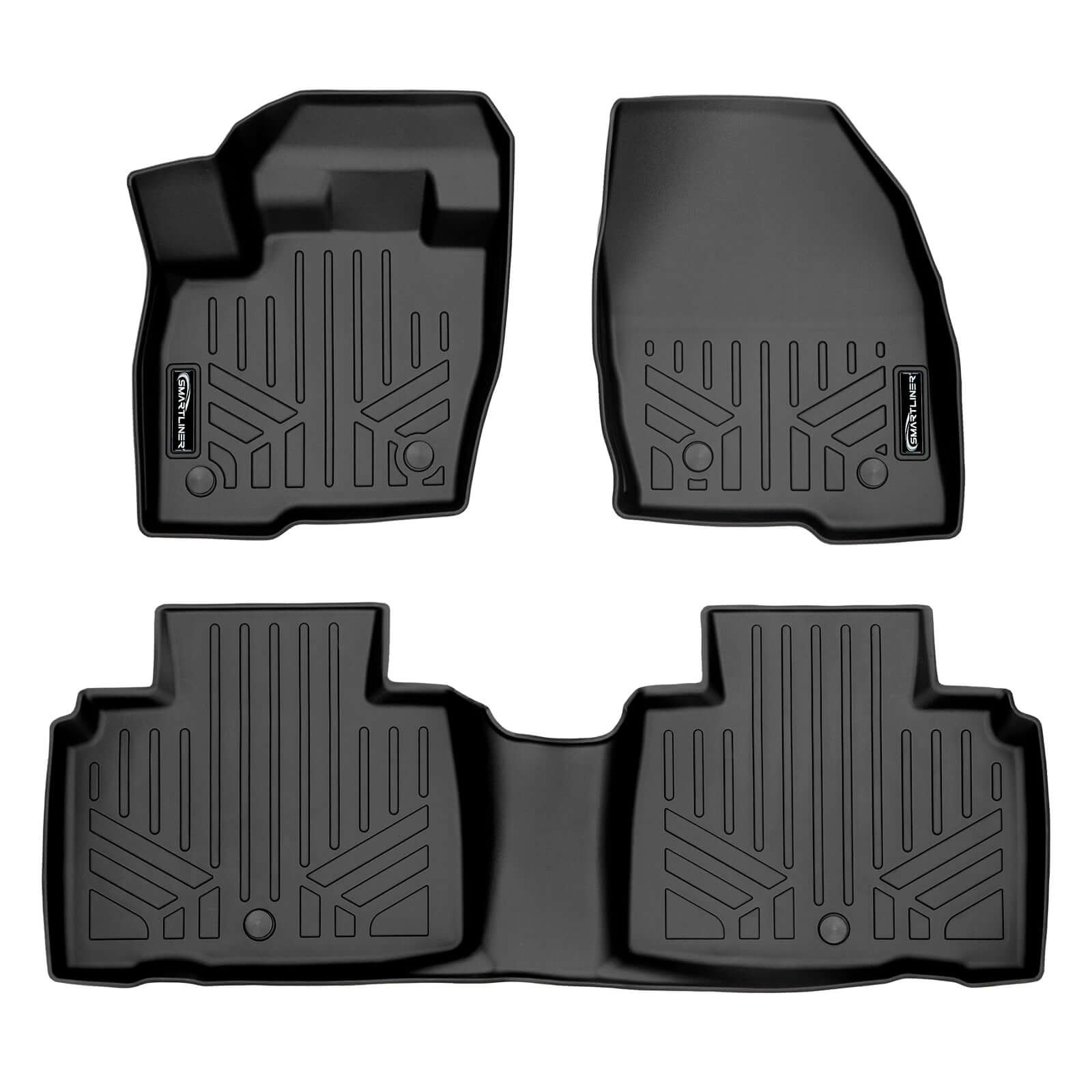 SMARTLINER Custom Fit Floor Liners For 2016-2018 Lincoln MKX / 2019-2023 Nautilus Smartliner USA