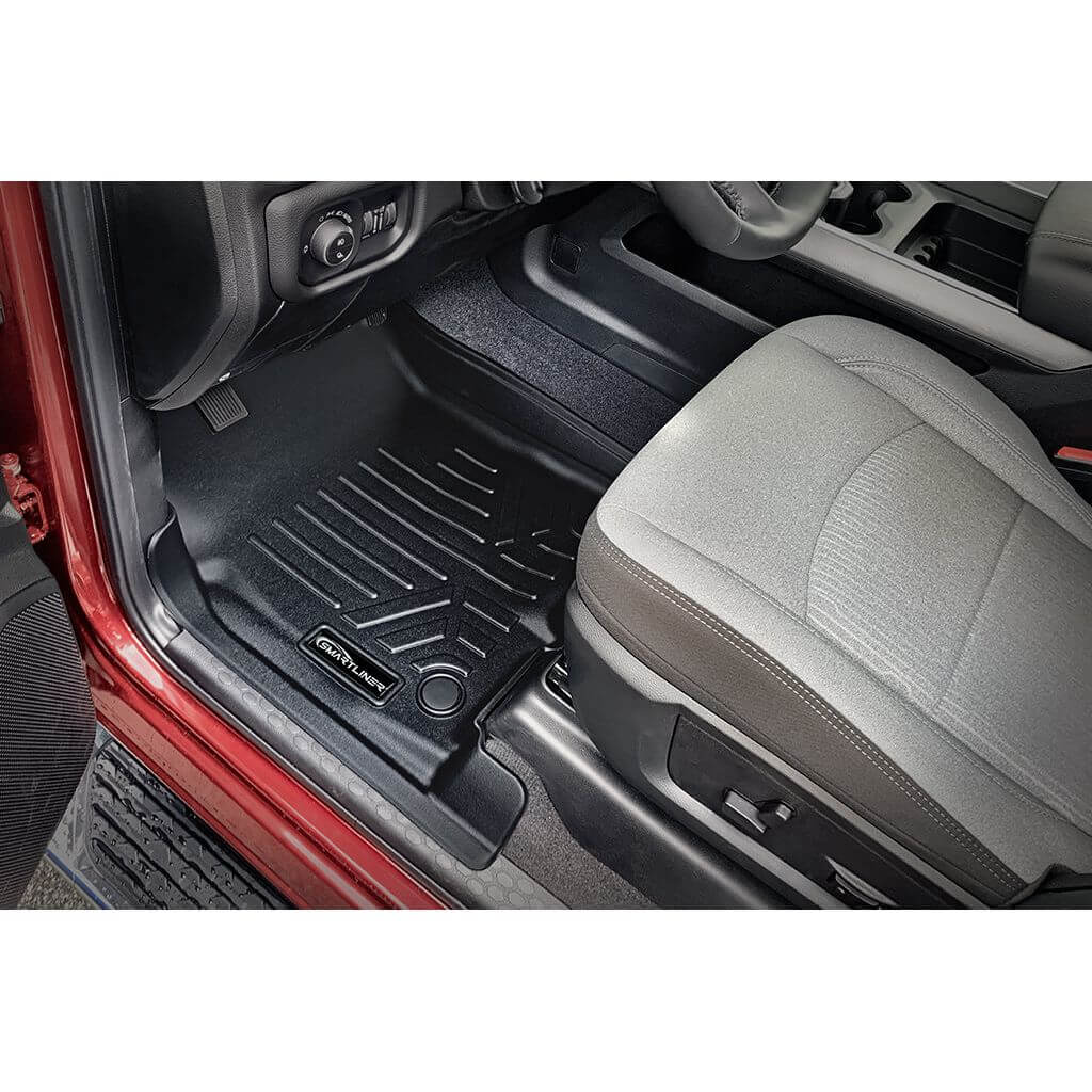 SMARTLINER Custom Fit Floor Liners For 2021 - 2024 Ram 2500 | 3500 Mega Cab Bucket Seats Smartliner USA