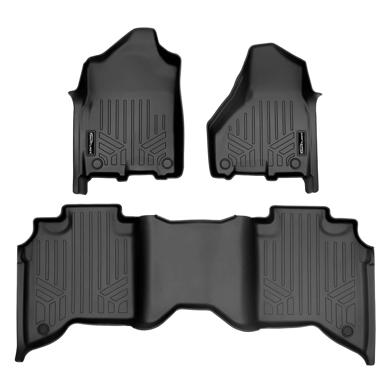 SMARTLINER Custom Fit Floor Liners For 2019-2025 Ram 2500 Crew Cab Bucket Seats Smartliner USA