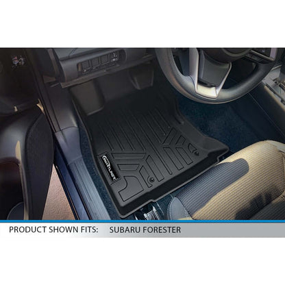 SMARTLINER Custom Fit Floor Liners For 2019-2024 Subaru Forester/Forester Wilderness With Subwoofer Smartliner USA