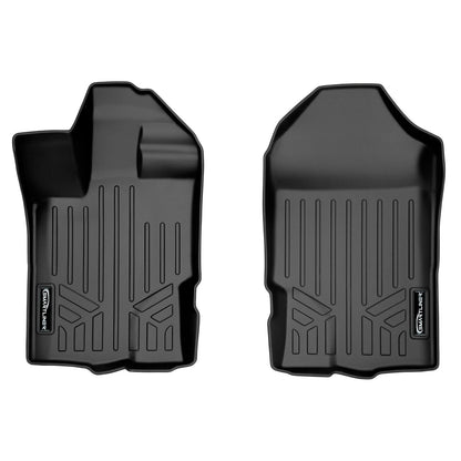SmartCoverage™ Custom Fit Floor Liners For 2019-2023 Ford Ranger SuperCrew Cab (Vinyl Flooring) Smartliner USA