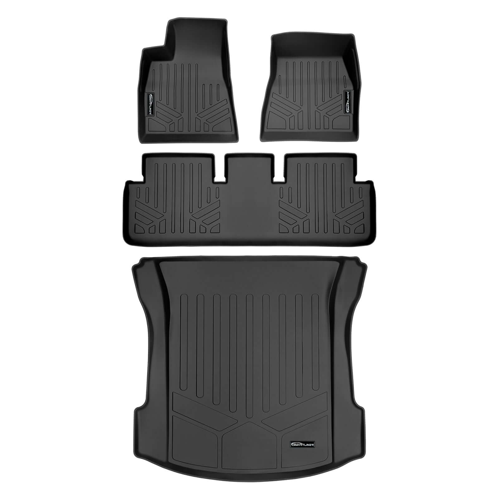 SMARTLINER Custom Fit Floor Liners For for 2017-2023 Tesla Model 3 Smartliner USA