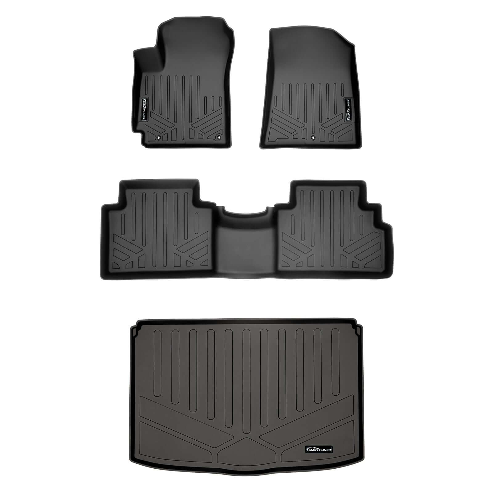 SMARTLINER Custom Fit Floor Liners For 2020-2025 Kia Soul Smartliner USA