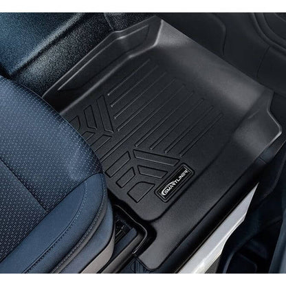 SMARTLINER Custom Fit Floor Liners For 2019-2025 GMC Sierra 1500 Regular Cab (Without 1st Row Hump Coverage) Smartliner USA