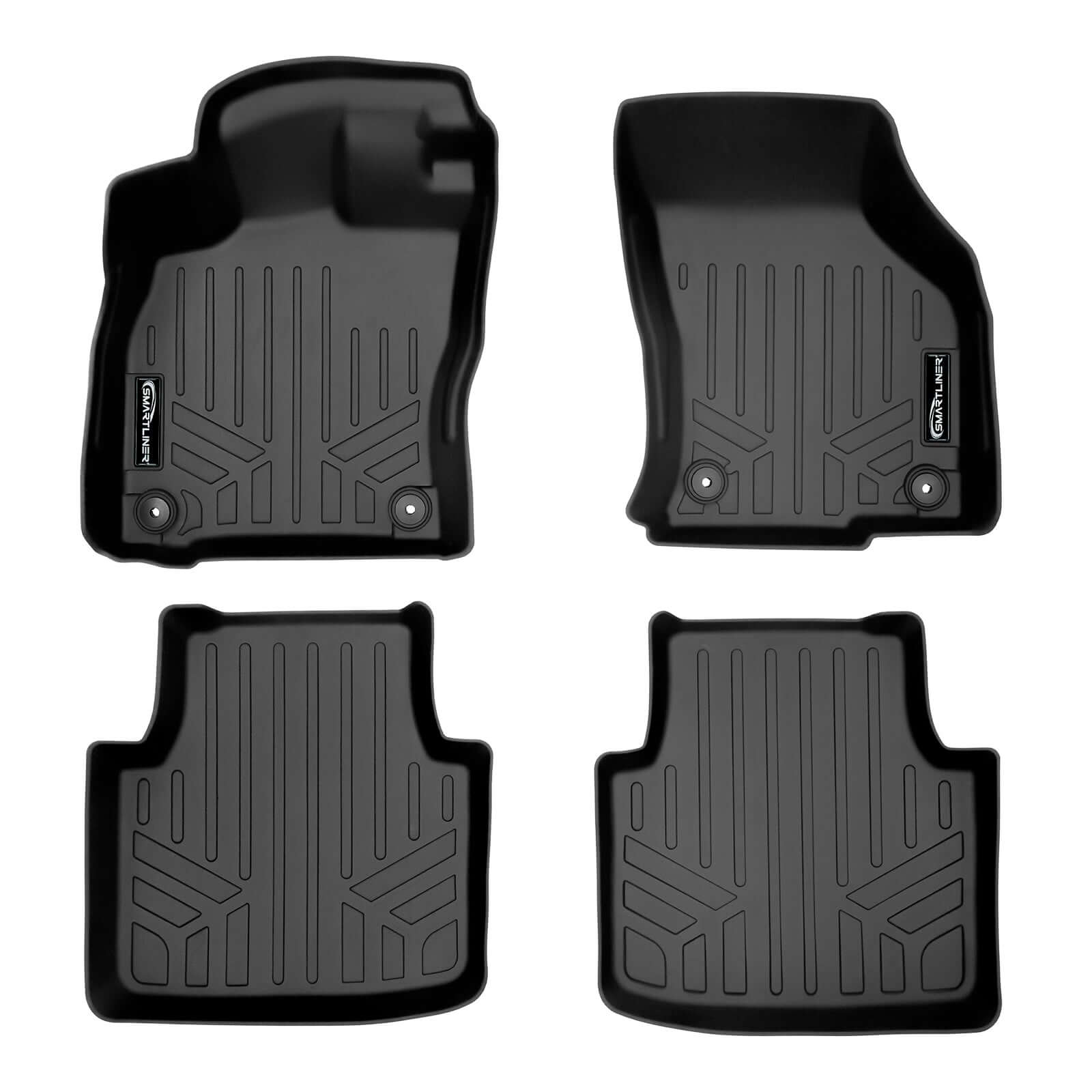 SMARTLINER Custom Fit Floor Liners For 2019-2024 Volkswagen Arteon Smartliner USA