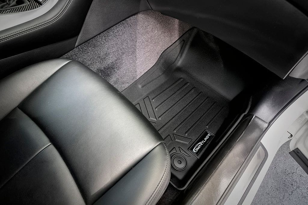 SMARTLINER Custom Fit Floor Liners For 2018-2025 Infiniti Q50 (Without Spare Tire) Smartliner USA