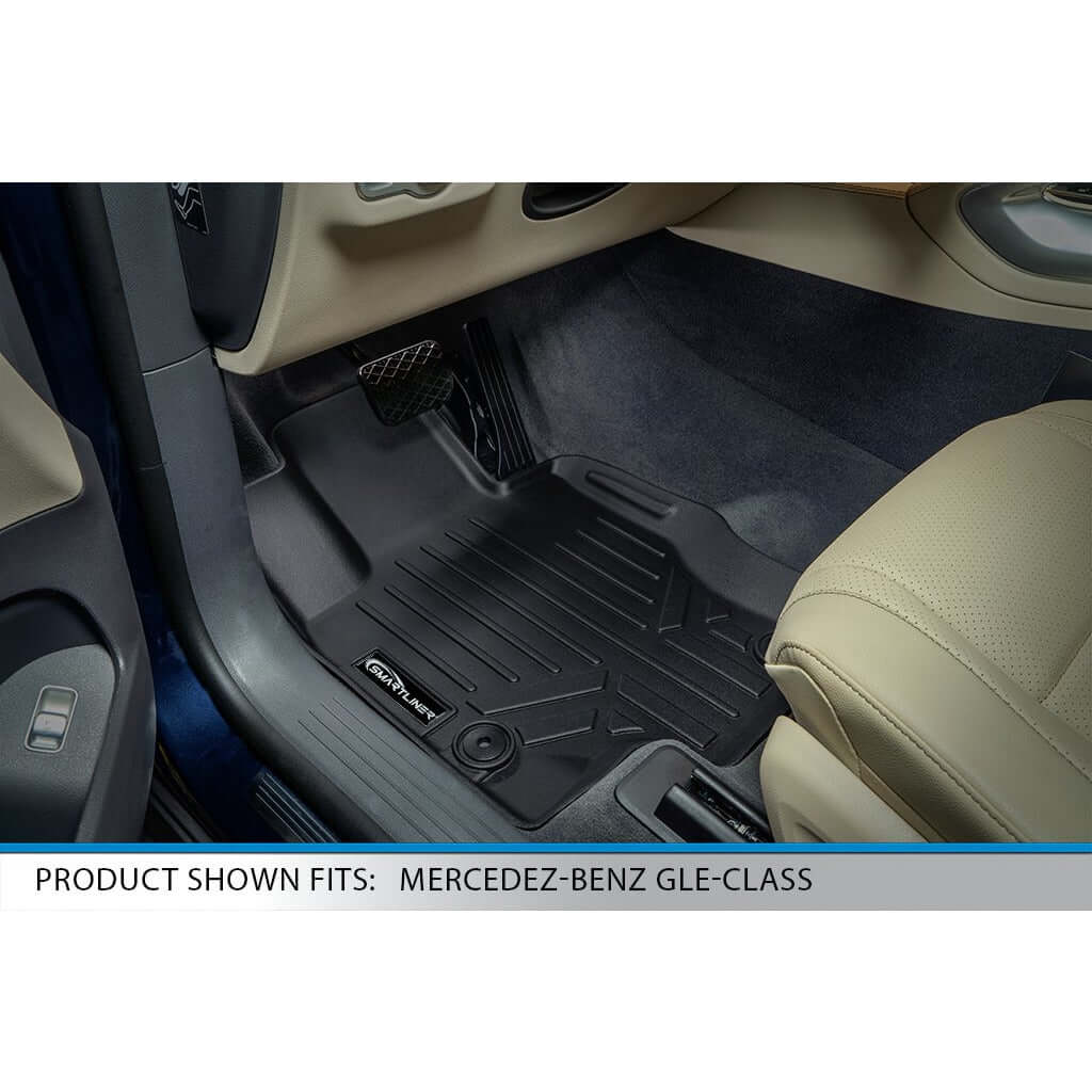 SMARTLINER Custom Fit Floor Liners For 2020-2025 Mercedes-Benz GLE-Class 7/8 Passenger Smartliner USA