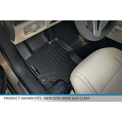SMARTLINER Custom Fit Floor Liners For 2020-2024 Mercedes-Benz GLS-Class 6 Passenger With 2nd Row Bucket Seats Smartliner USA