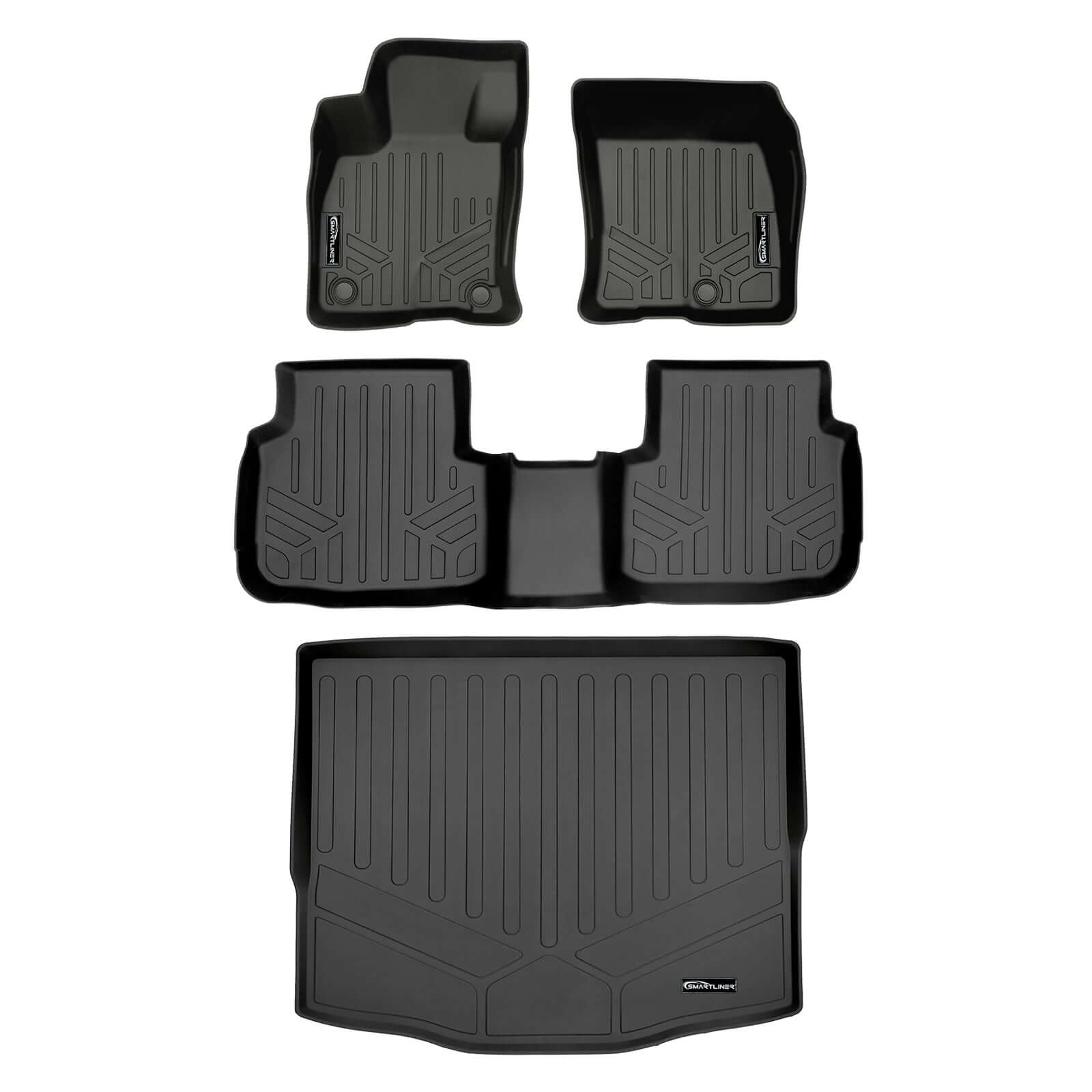 SMARTLINER Custom Fit Floor Liners For 2020-2025 Ford Escape Non-Hybrid Smartliner USA
