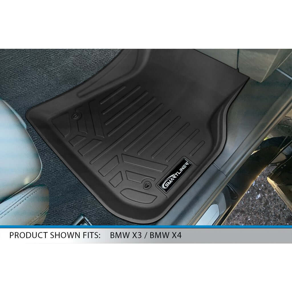 SMARTLINER Custom Fit Floor Liners For 2019-2025 BMW X3 (Hybrid Models) Smartliner USA
