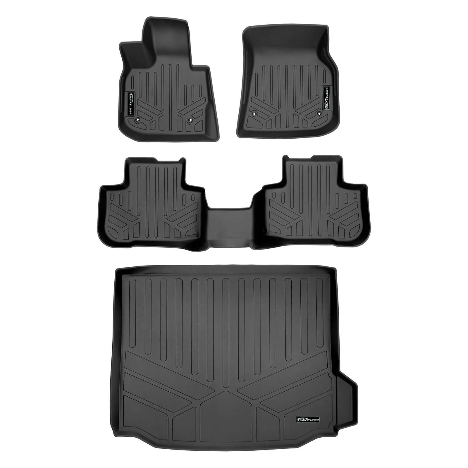 SMARTLINER Custom Fit Floor Liners For 2018-2024 BMW X3 Smartliner USA