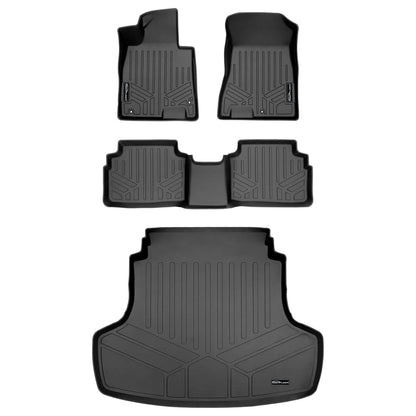 SMARTLINER Custom Fit Floor Liners For 2021-2024 Kia K5 FWD Models Smartliner USA