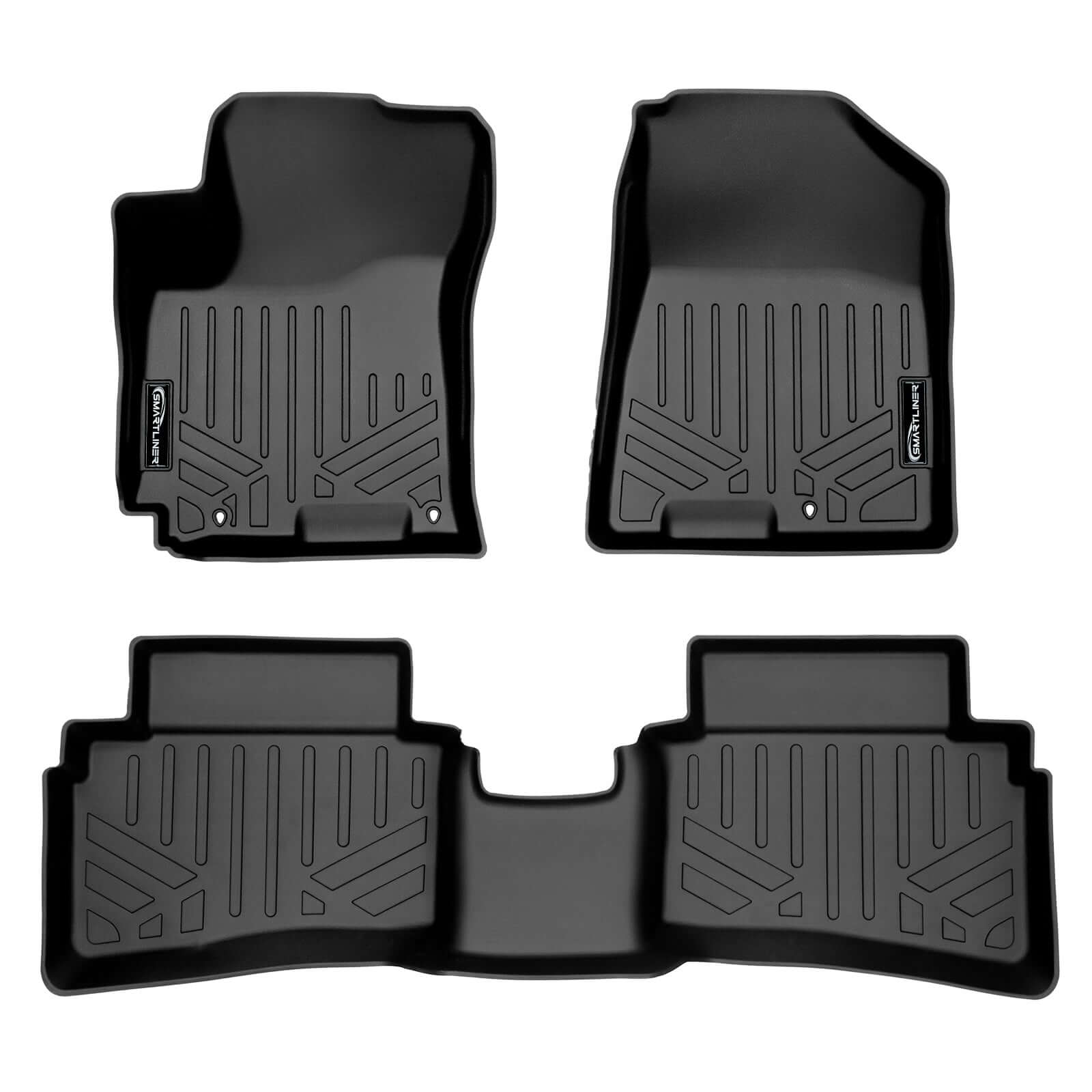 SMARTLINER Custom Fit Floor Liners For 2020-2025 Hyundai Venue (Upper Cargo Position) Smartliner USA