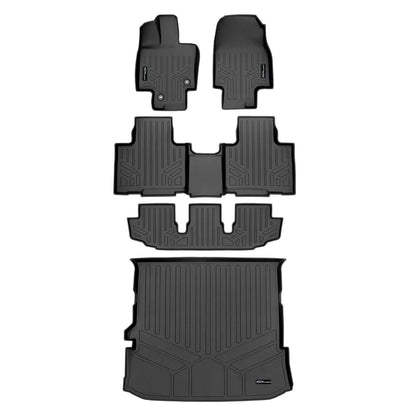 SMARTLINER Custom Fit Floor Liners For 2020-2025 Toyota Highlander Hybrid Smartliner USA