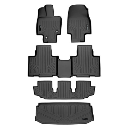 SMARTLINER Custom Fit Floor Liners For 2020-2025 Toyota Highlander Hybrid Smartliner USA
