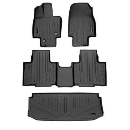 SMARTLINER Custom Fit Floor Liners For 2020-2025 Toyota Highlander Hybrid Smartliner USA