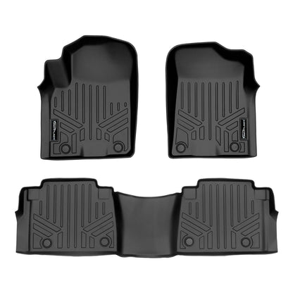 SMARTLINER Custom Fit Floor Liners For 2019-2024 Infiniti QX80 and 2019-2024 Nissan Armada No Bucket Seats & Center Console Only Smartliner USA