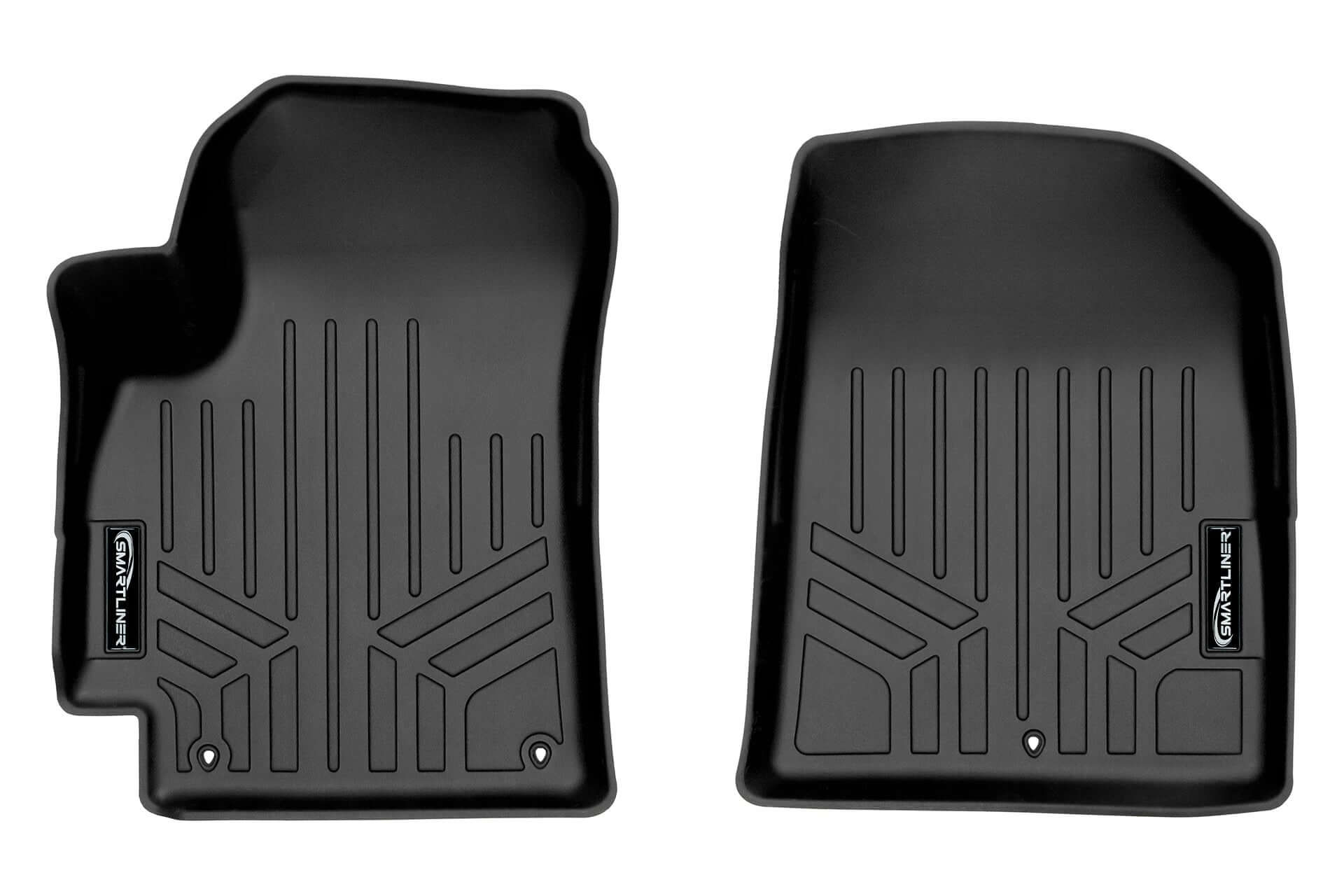 SMARTLINER All Weather Protection Custom Fit Black Cargo Liner Compatible With 2024 - 2025 Kia Seltos with Cargo Area in Upper Position with Subwoofer Smartliner USA