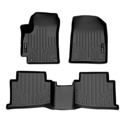 SMARTLINER All Weather Protection Custom Fit Black Cargo Liner Compatible With 2024 - 2025 Kia Seltos with Cargo Area in Upper Position with Subwoofer Smartliner USA