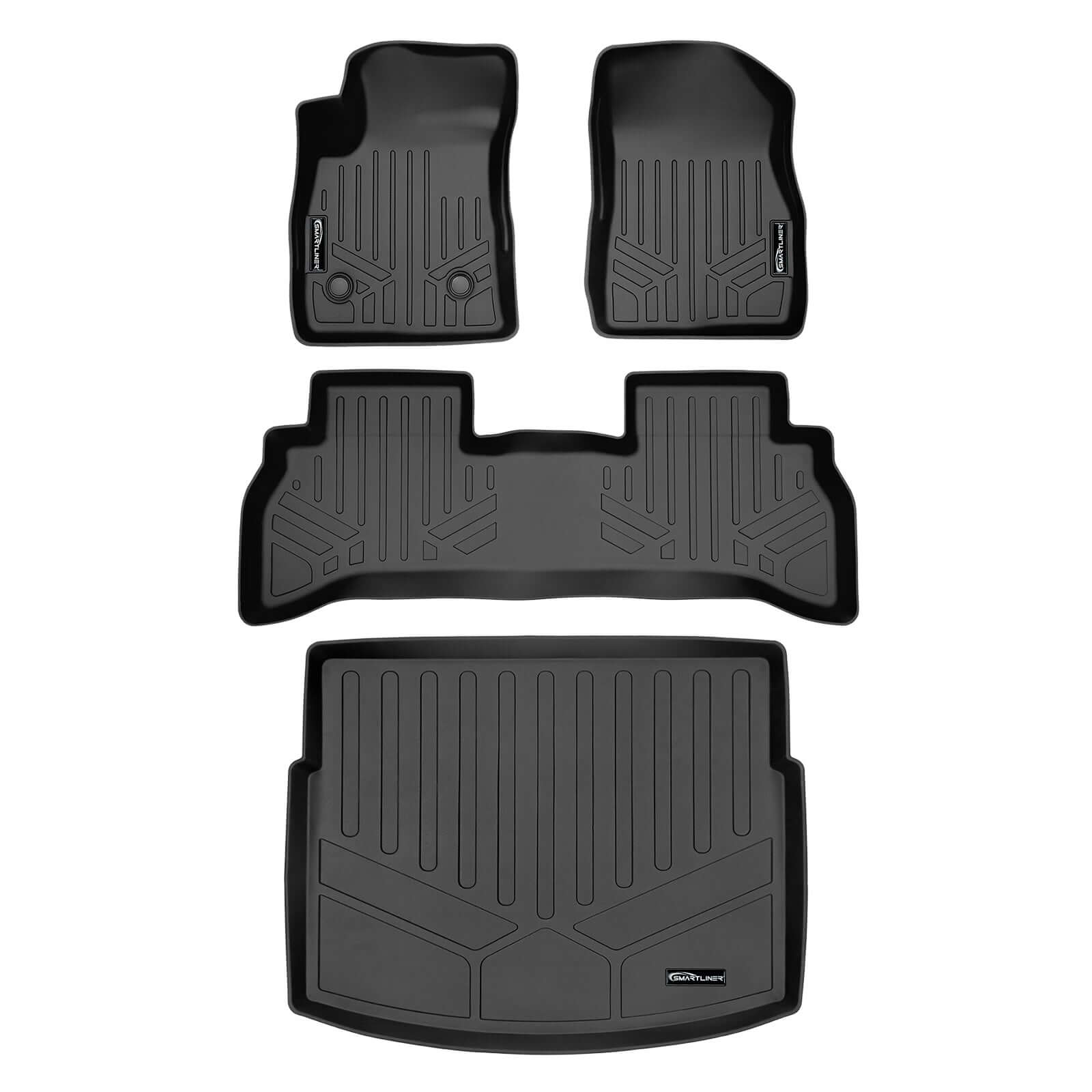SMARTLINER Custom Fit Floor Liners For 2021-2025 Chevrolet Trailblazer FWD Smartliner USA