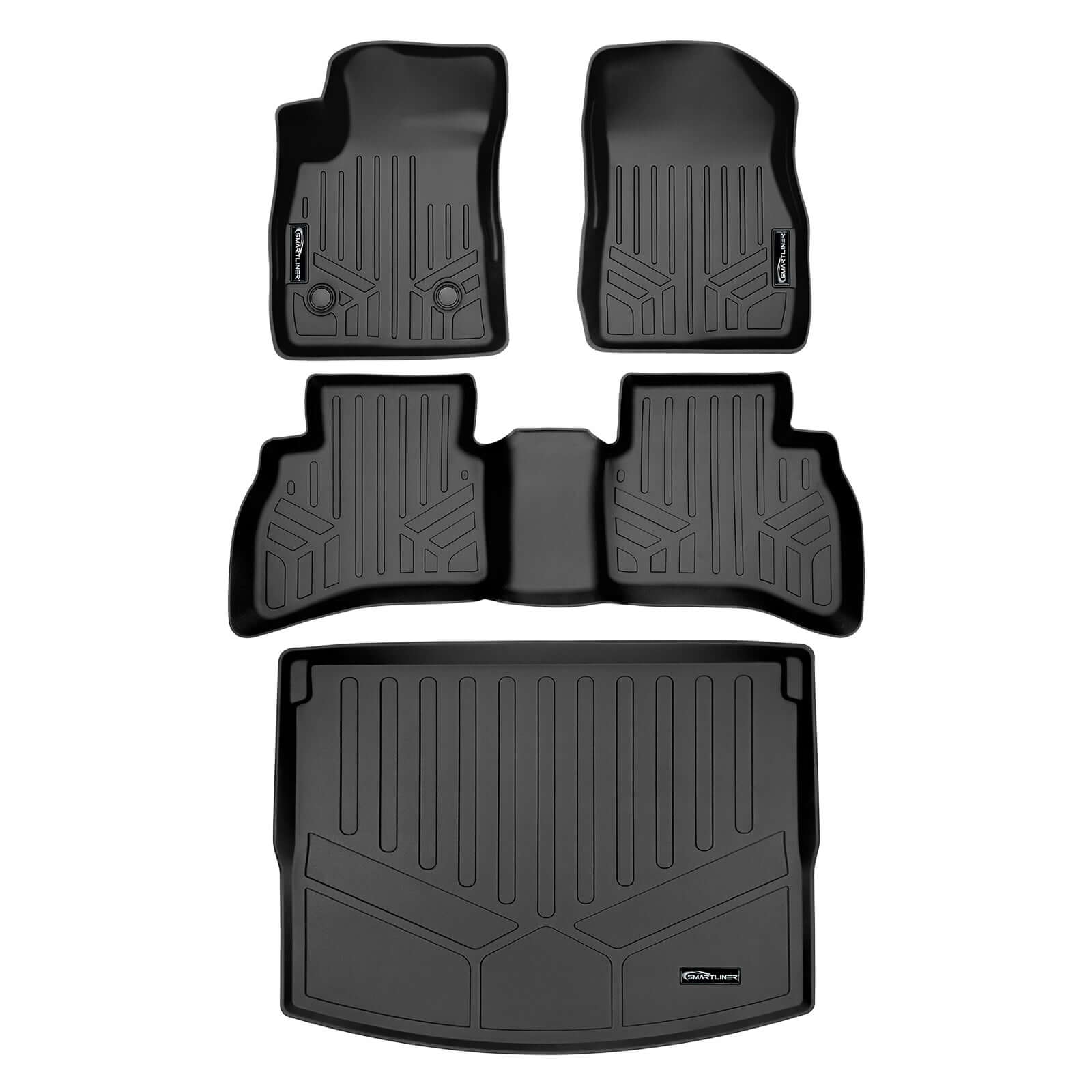 SMARTLINER Custom Fit Floor Liners For 2021-2025 Chevrolet Trailblazer AWD Smartliner USA