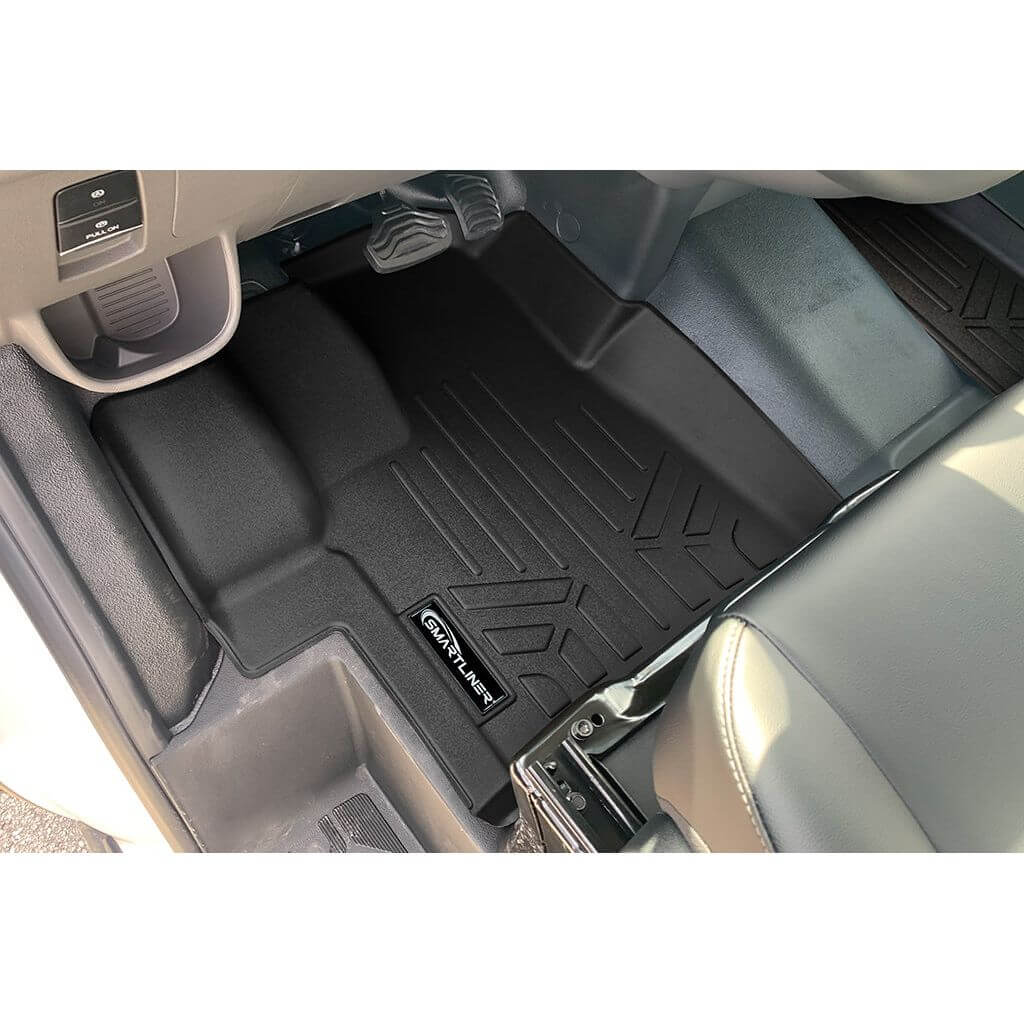 SMARTLINER Custom Fit Floor Liners For 2023-2025 Ford Transit (Vinyl Flooring Not Over the Hump) Smartliner USA