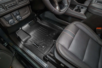 SMARTLINER Custom Fit Floor Liners For 2021-2025 Chevrolet Tahoe/ GMC Yukon with 2nd Row Bucket Seats Smartliner USA