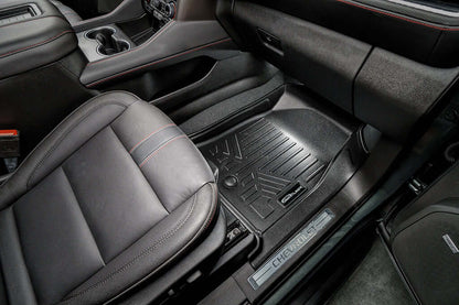 SMARTLINER Custom Fit Floor Liners For 2021-2025 Chevrolet Tahoe/ GMC Yukon with 2nd Row Bucket Seats Smartliner USA