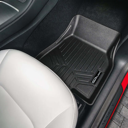 SMARTLINER Custom Fit Floor Liners For for 2020-2024 Tesla Model Y (7 Passenger) Smartliner USA