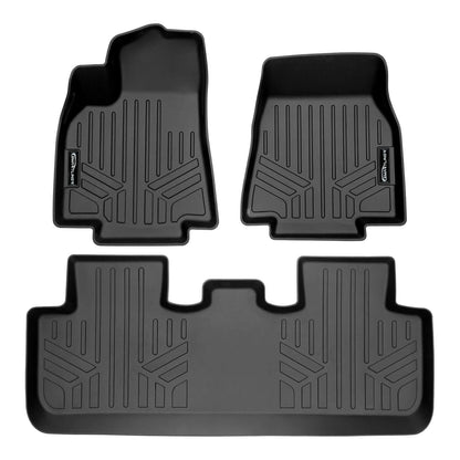 SMARTLINER Custom Fit Floor Liners For 2020-2025 Tesla Model Y (5 Passenger) Smartliner USA