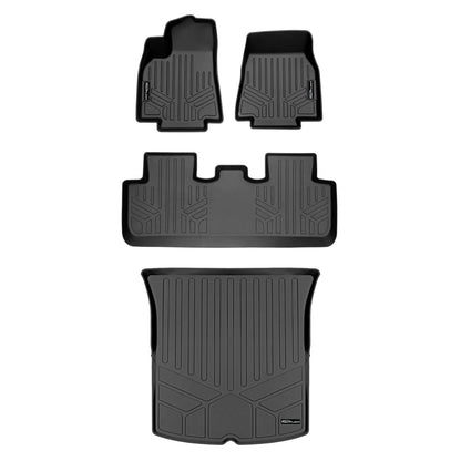 SMARTLINER Custom Fit Floor Liners For 2020-2025 Tesla Model Y (5 Passenger) Smartliner USA