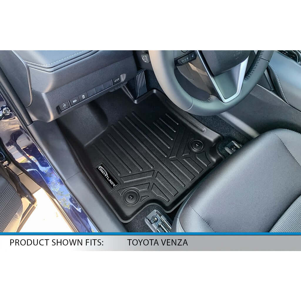 SMARTLINER Custom Fit Floor Liners For 2021-2024 Toyota Venza Smartliner USA
