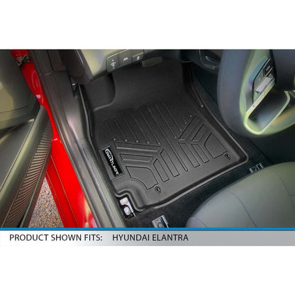 SMARTLINER Custom Fit Floor Liners For 2021-2025 Hyundai Elantra (No GT Models) Automatic Transmission Smartliner USA
