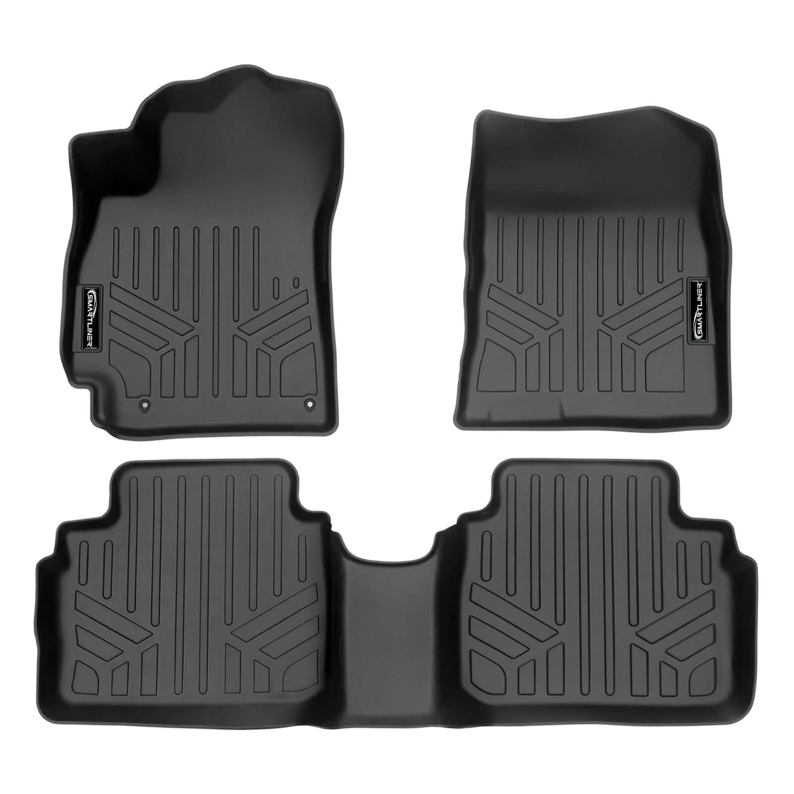 SMARTLINER Custom Fit Floor Liners For 2021-2025 Hyundai Elantra (No GT Models) Automatic Transmission Smartliner USA