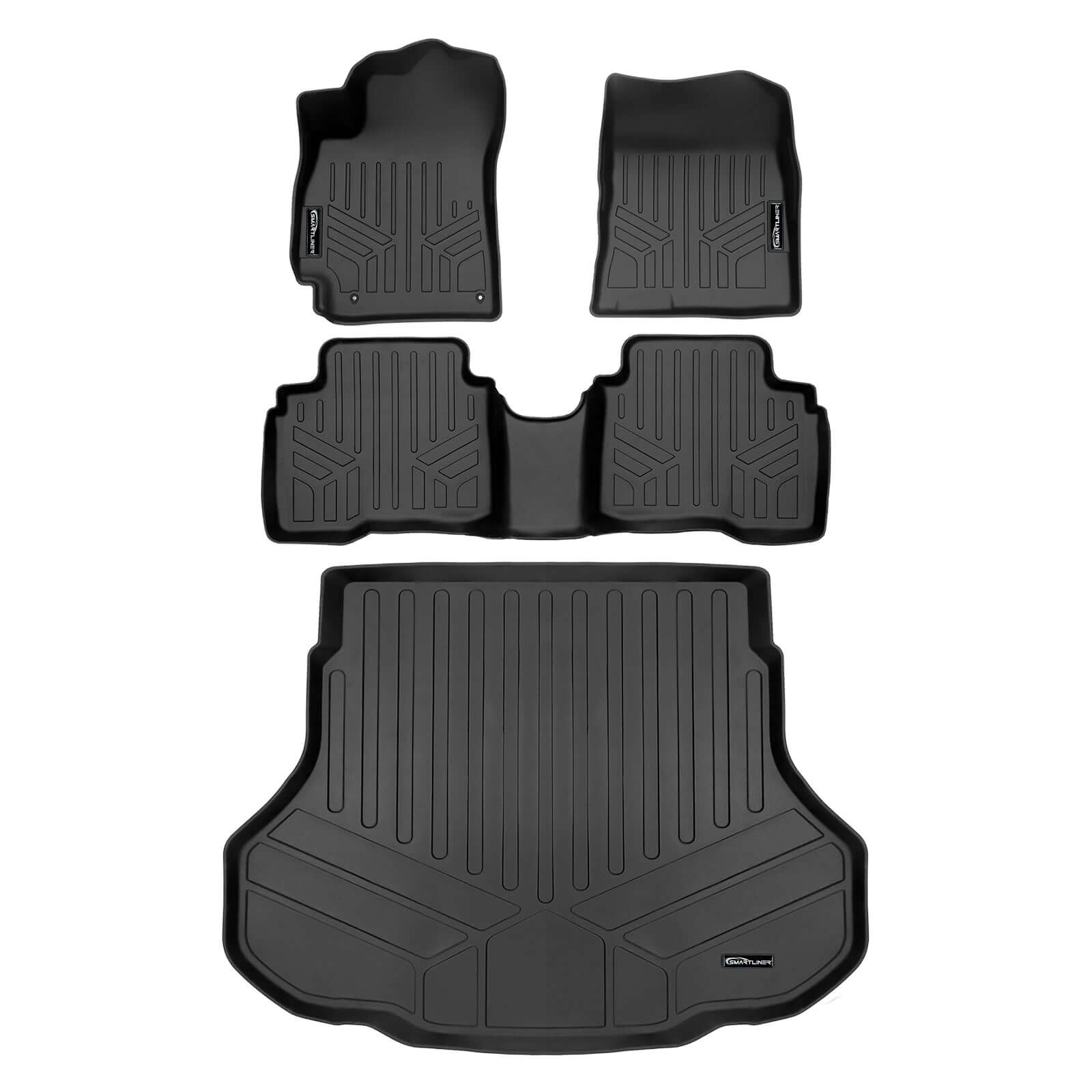 SMARTLINER Custom Fit Floor Liners For 2021-2025 Hyundai Elantra Hybrid Smartliner USA