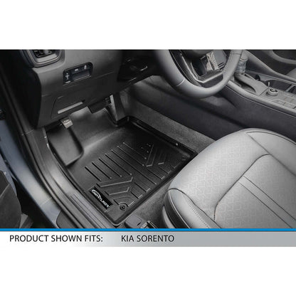 SMARTLINER Custom Fit Floor Liners For 2021-2025 Kia Sorento (with 2nd Row Bucket Seats) Smartliner USA
