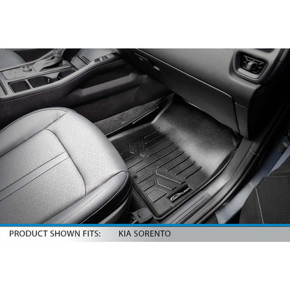 SMARTLINER Custom Fit Floor Liners For 2021-2025 Kia Sorento (with 2nd Row Bucket Seats) Smartliner USA