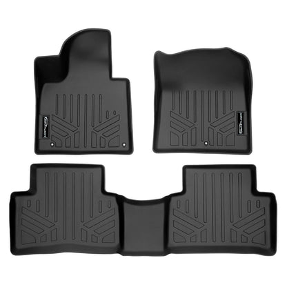 SMARTLINER Custom Fit Floor Liners For 2021-2025 Kia Sorento (with 2nd Row Bench Seat) Smartliner USA