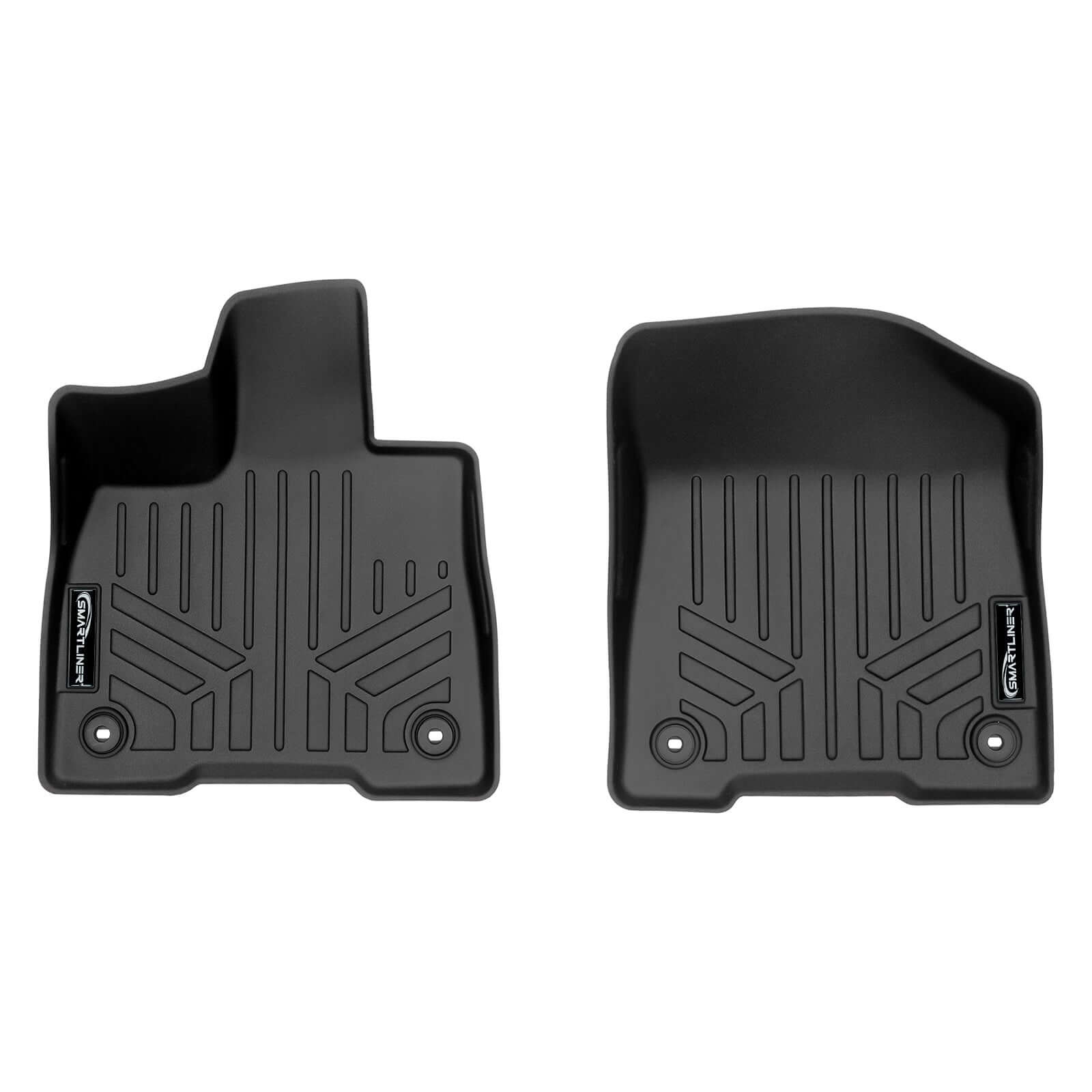 SMARTLINER Custom Fit Floor Liners For 2021-2025 Toyota Sienna with 2nd Row Bench Seat no Spare Tire Smartliner USA